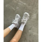 New Balance 9060 Triple White - Görsel 3