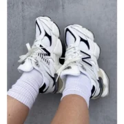 New Balance 9060 White Black - Görsel 2